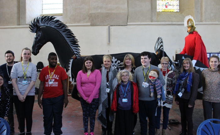 Students from Oaklands College create Roman Chariot to join the Alban Pilgrimage